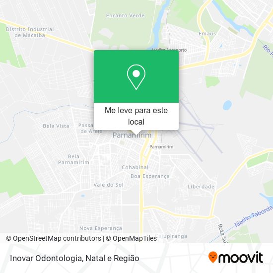 Inovar Odontologia mapa