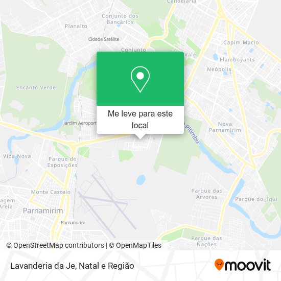 Lavanderia da Je mapa