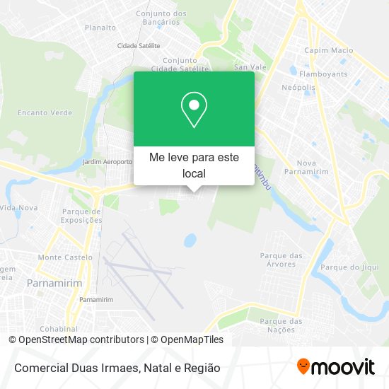 Comercial Duas Irmaes mapa