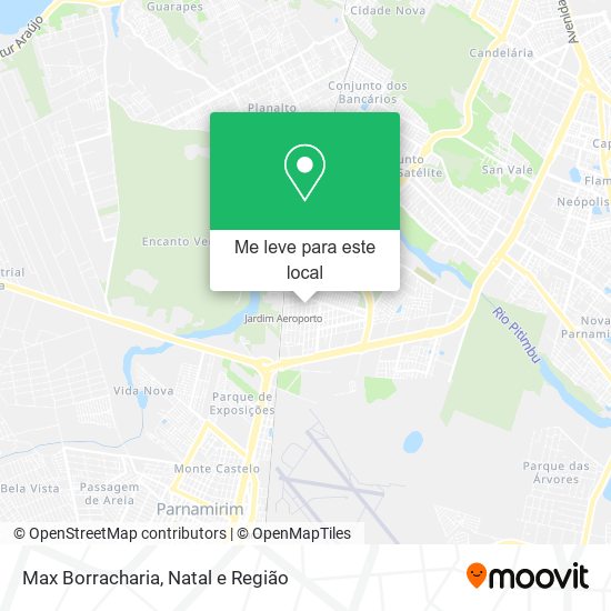 Max Borracharia mapa