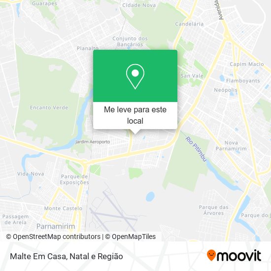 Malte Em Casa mapa