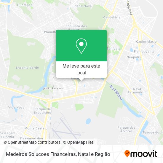 Medeiros Solucoes Financeiras mapa