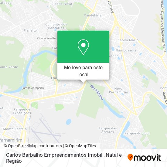 Carlos Barbalho Empreendimentos Imobili mapa