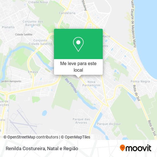 Renilda Costureira mapa