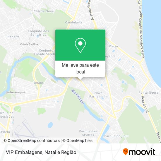 VIP Embalagens mapa