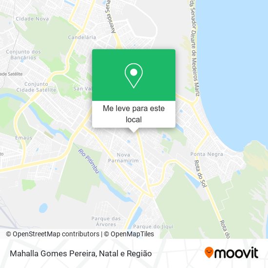 Mahalla Gomes Pereira mapa