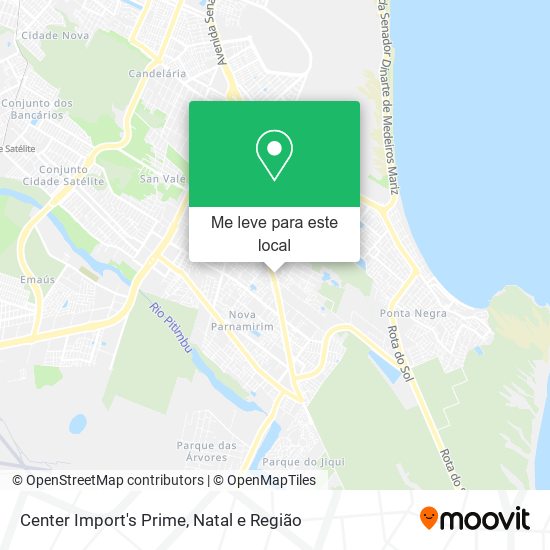 Center Import's Prime mapa