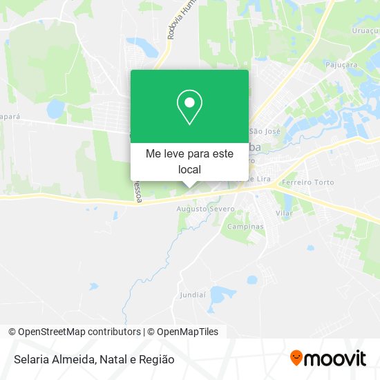 Selaria Almeida mapa