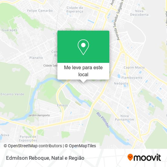 Edmilson Reboque mapa