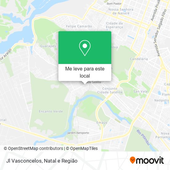 Jl Vasconcelos mapa