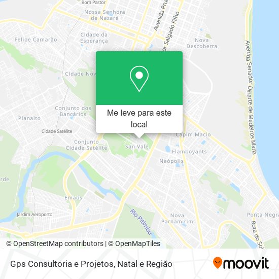 Gps Consultoria e Projetos mapa