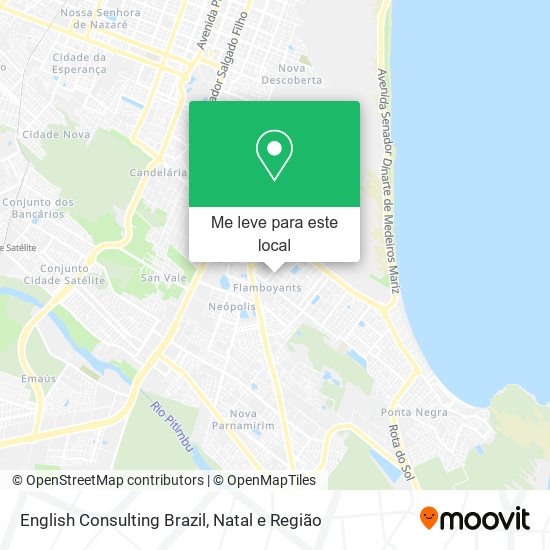English Consulting Brazil mapa