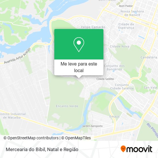 Mercearia do Bibil mapa