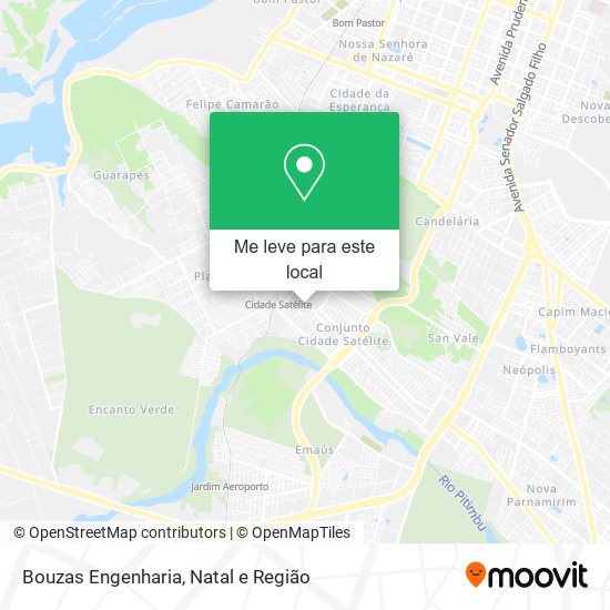 Bouzas Engenharia mapa