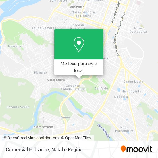 Comercial Hidraulux mapa