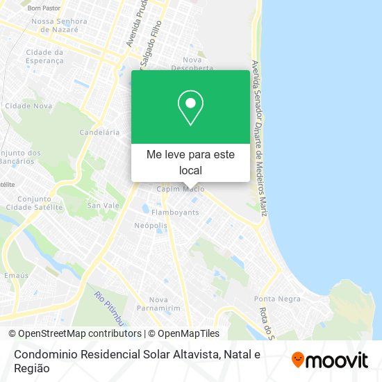 Condominio Residencial Solar Altavista mapa