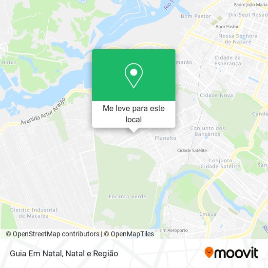 Guia Em Natal mapa