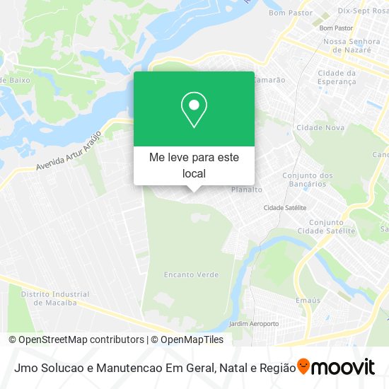 Jmo Solucao e Manutencao Em Geral mapa