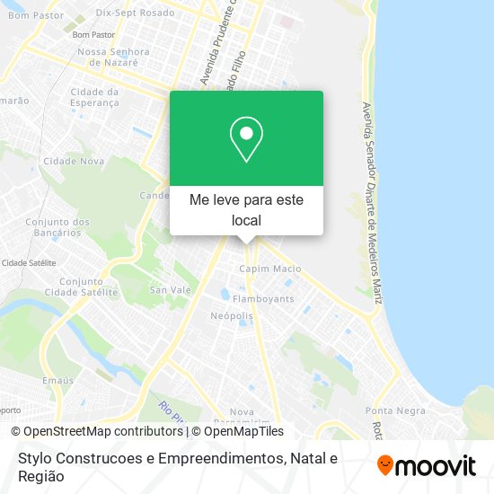 Stylo Construcoes e Empreendimentos mapa