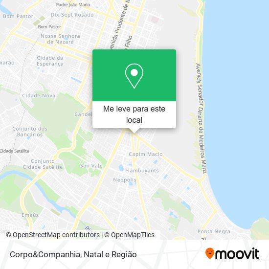 Corpo&Companhia mapa