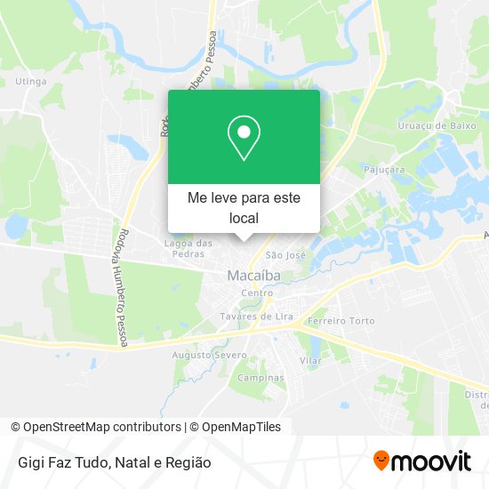 Gigi Faz Tudo mapa