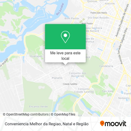 Conveniencia Melhor da Regiao mapa