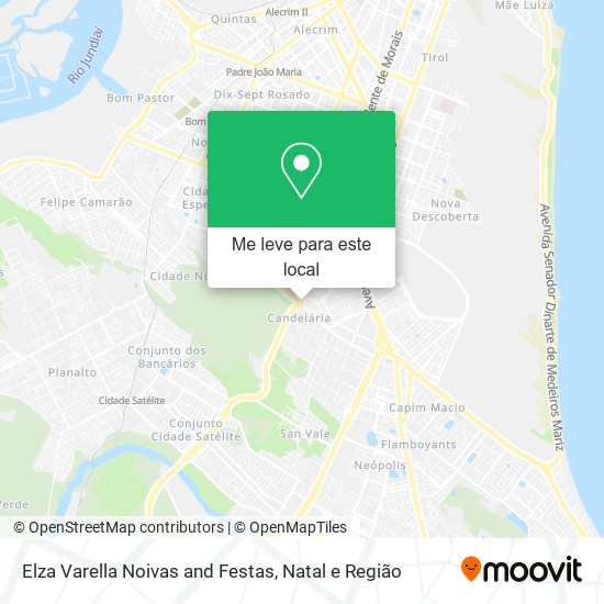 Elza Varella Noivas and Festas mapa