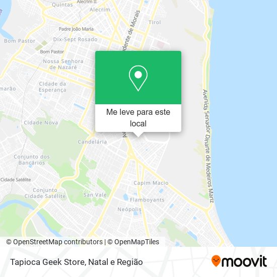 Tapioca Geek Store mapa