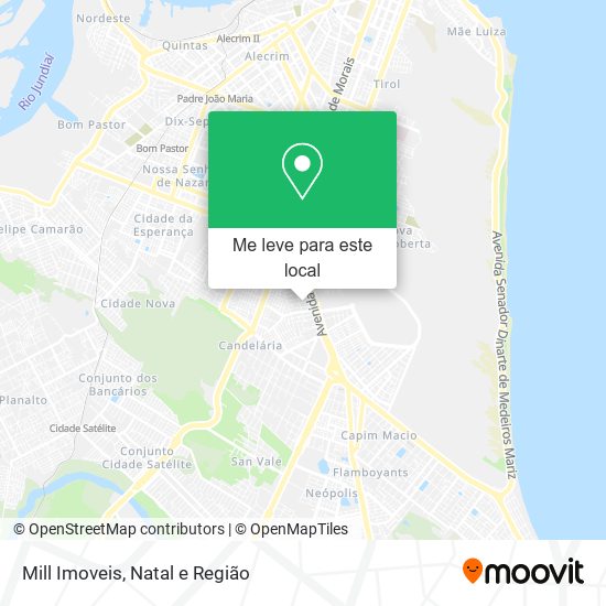 Mill Imoveis mapa