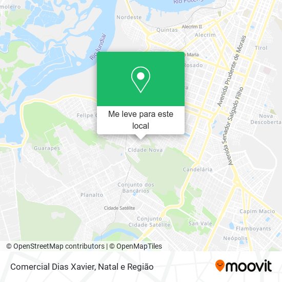 Comercial Dias Xavier mapa