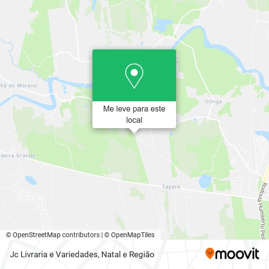 Jc Livraria e Variedades mapa