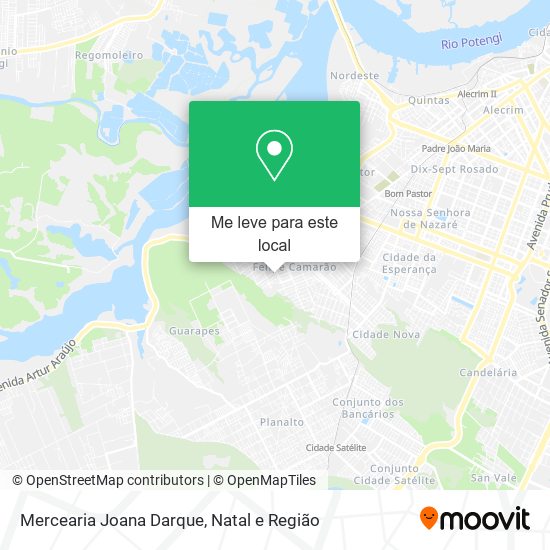 Mercearia Joana Darque mapa