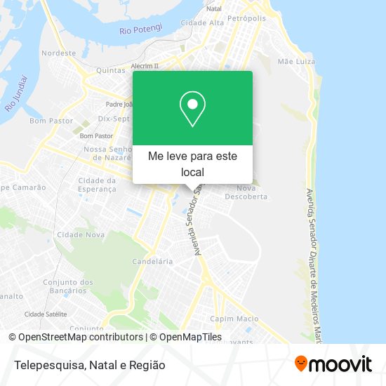 Telepesquisa mapa