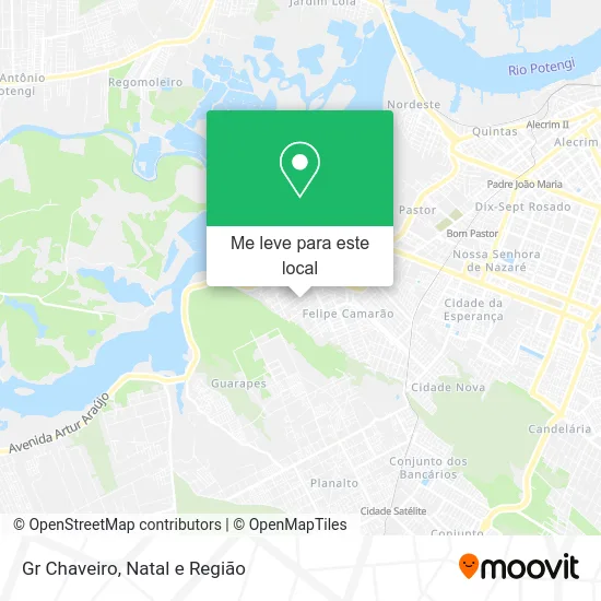 Gr Chaveiro mapa