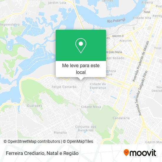 Ferreira Crediario mapa