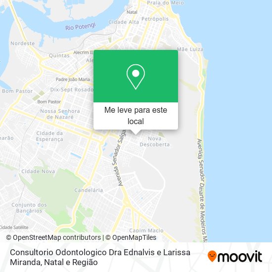 Consultorio Odontologico Dra Ednalvis e Larissa Miranda mapa