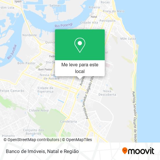 Banco de Imóveis mapa