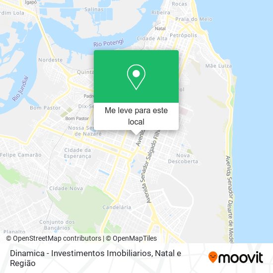 Dinamica - Investimentos Imobiliarios mapa