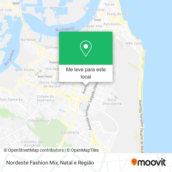 Nordeste Fashion Mix mapa