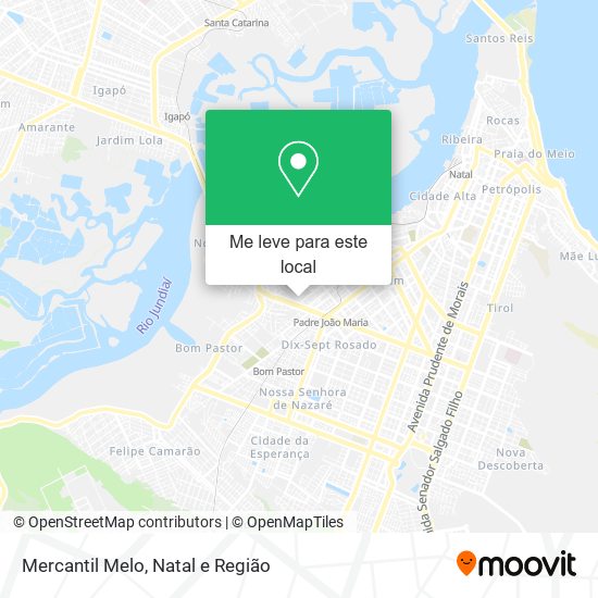 Mercantil Melo mapa