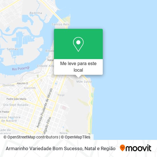 Armarinho Variedade Bom Sucesso mapa
