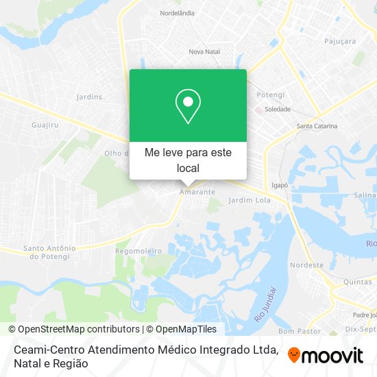 Ceami-Centro Atendimento Médico Integrado Ltda mapa
