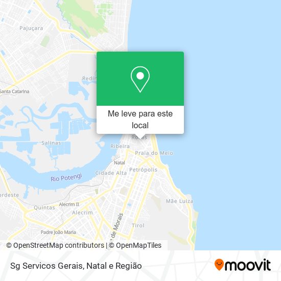 Sg Servicos Gerais mapa
