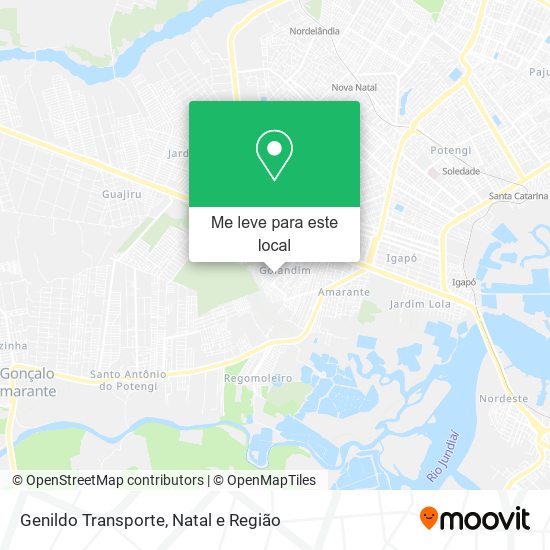 Genildo Transporte mapa
