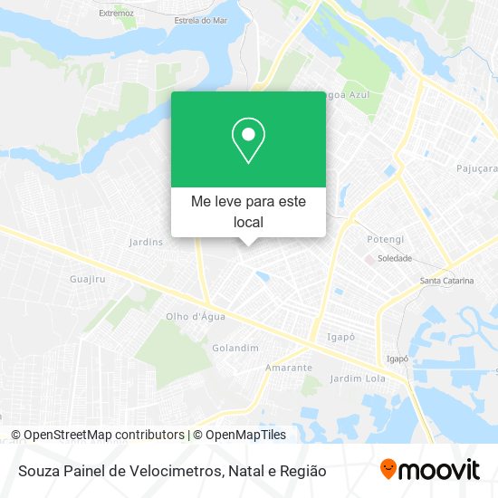 Souza Painel de Velocimetros mapa