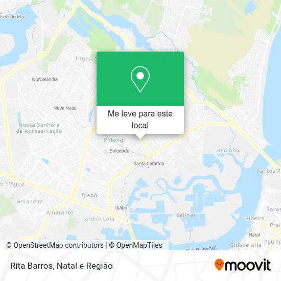 Rita Barros mapa