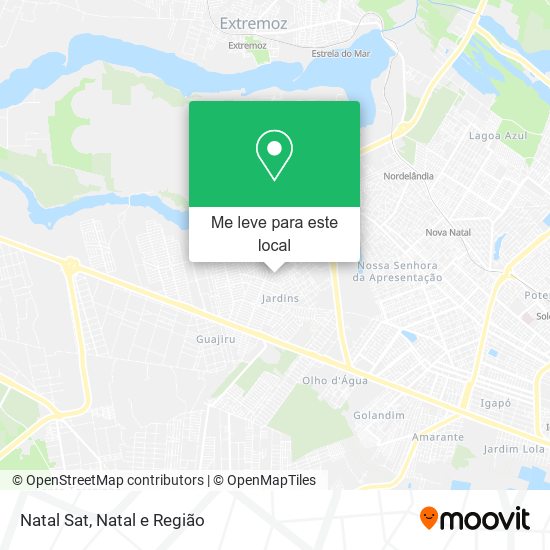 Natal Sat mapa