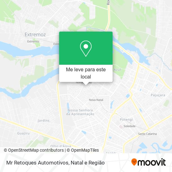 Mr Retoques Automotivos mapa