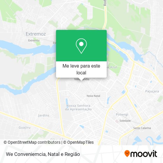 We Conveniemcia mapa