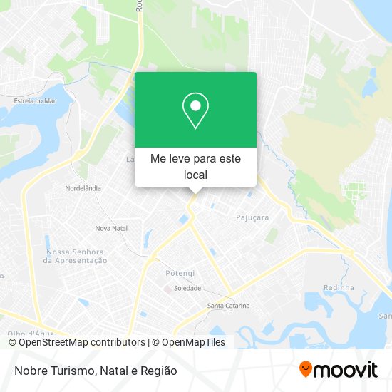 Nobre Turismo mapa